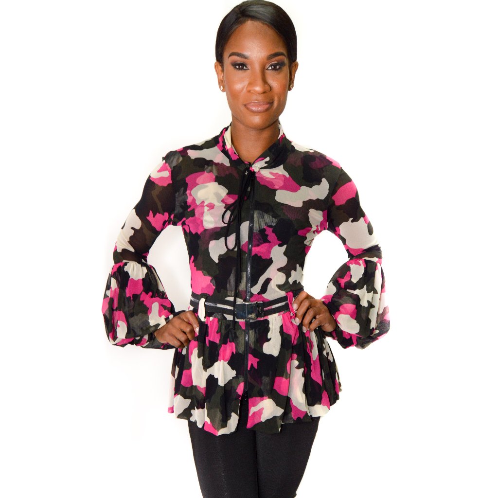 Camo Bubble Jacket